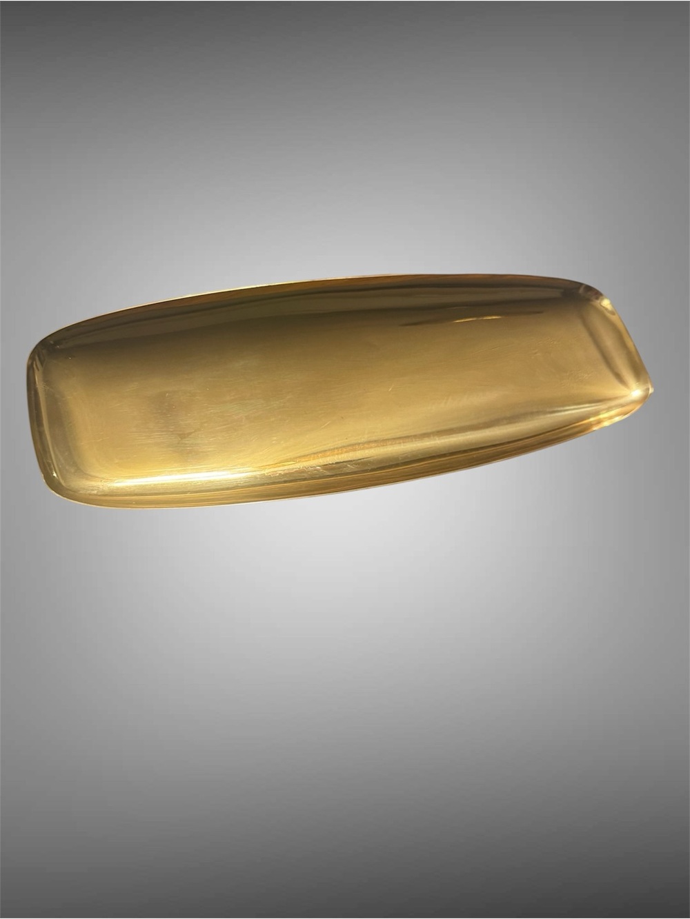 VINTAGE GORHAM GIFTWARE L679 GOLD TONE TRAY